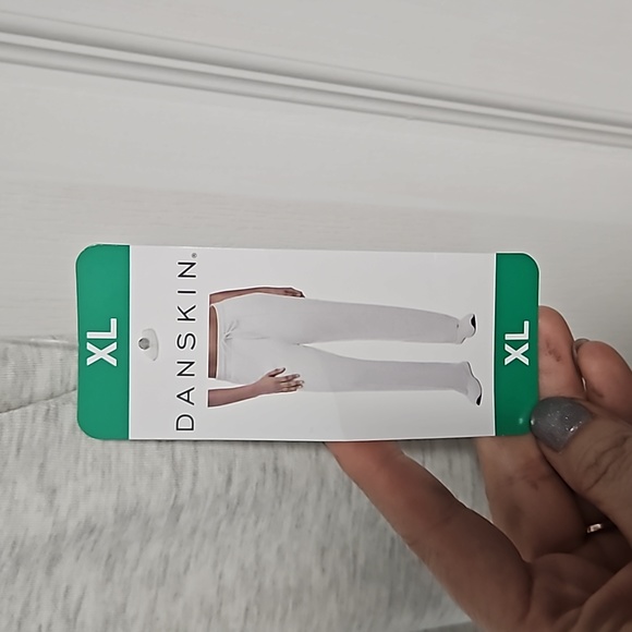 Danskin Scuba High Waist Straight Leg Drawstring Knit Jogger /Pant - women's XL - Picture 3 of 12